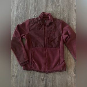 Brick/maroon North Face Jacket